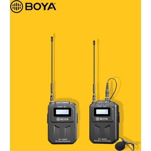 BOYA BY-WM6 S Wireless Lavalier Microphone Bee SLR Camera Micro Single Camera Recording Collection