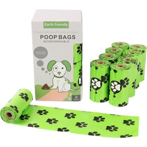 Biodegradable Garbage Bag, Dog Pit Bag, Portable Pet Trash Bag, Poop Picking Bag Dispenser Outdoor Degradable Dog Excrement Bags