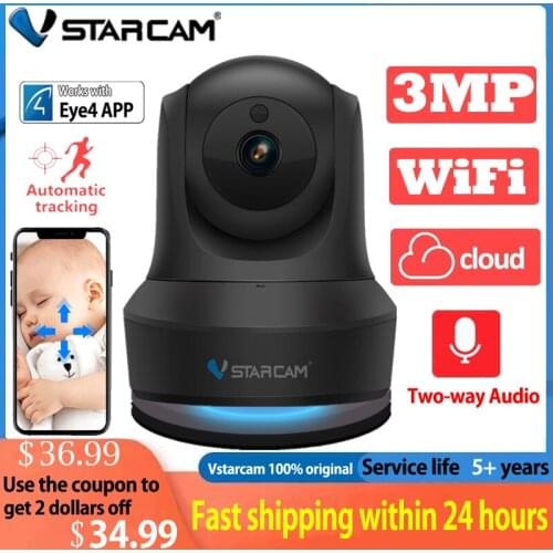 Vstarcam 3MP IP Camera Wireless Home Security Camera CCTV Camera WiFi Surveillance Camera Baby monitor C29S 1080P Night Vision