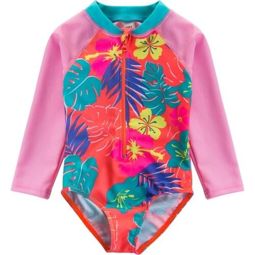 Baby Girl Swimsuit Biquini Swimming Bathing Beach Costume One-Piece Swimwear