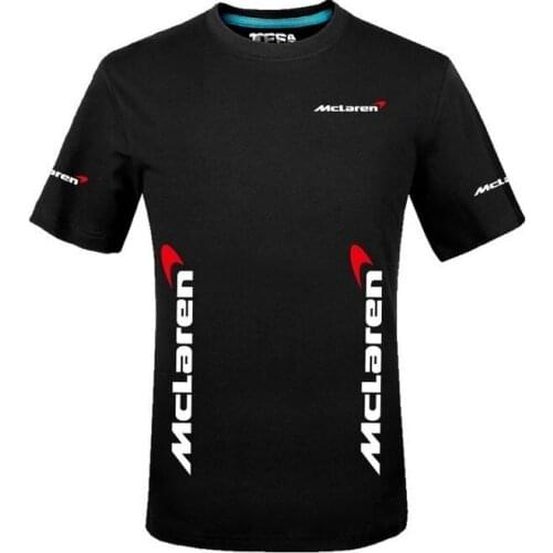 2021 New Styie Mens Summer solid colour Mclaren T-Shirt Jerseys O-neck tops regular T shirt G
