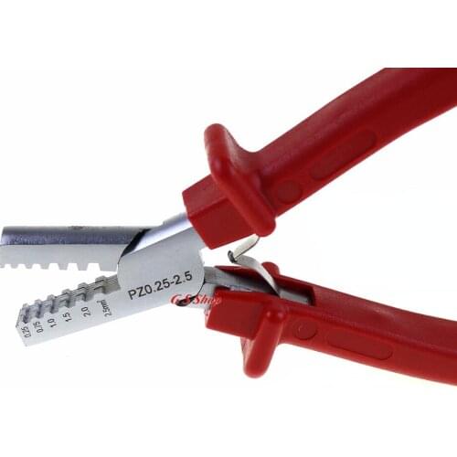 PZ 0.25-2.5 GERMANY STYLE CRIMPING PILER FOR Terminal 0.25-2.5mm2 CRIMPING PLIERS Crimping Tools
