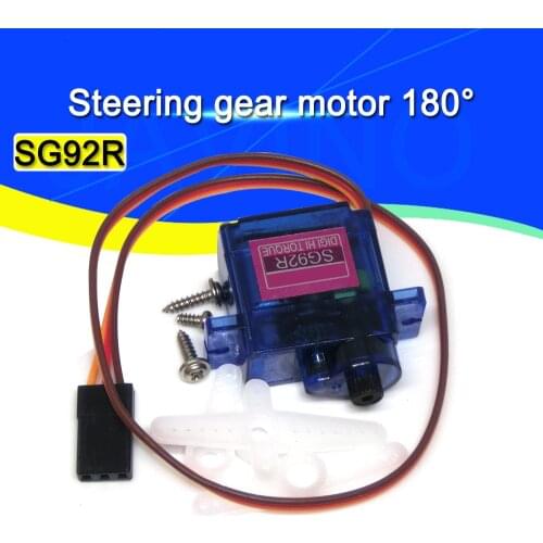 SG92R 2.5KG Micro 9g Servo Nylon Carbon fiber Gears Replace SG90 For RC Model Aeromodelling Helicopter Parts