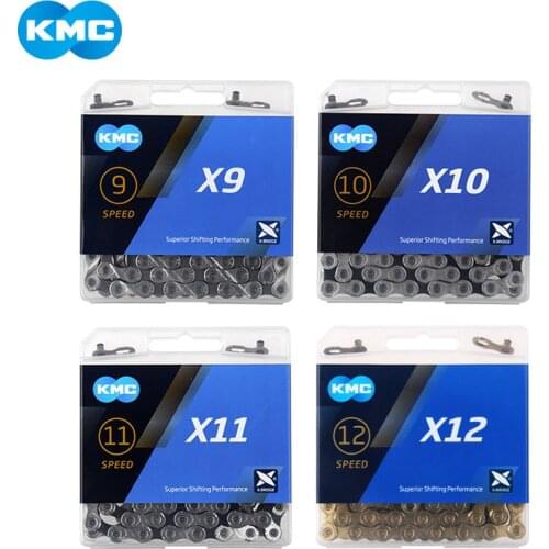 KMC Bike Chain Z6 X8 X9 X10 X11 X12 MTB Bicycle Chains 6/7/8/9/10/11/12 Speed Road Bike Crankset for Shimano SRAM Bikes Part