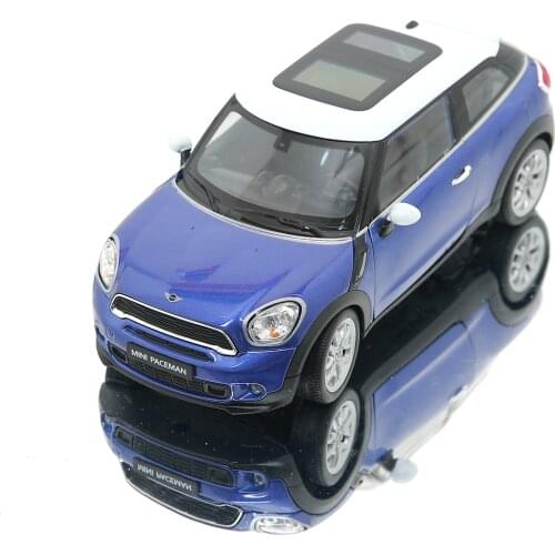 WELLY 1:24 MINI Cooper S Paceman Alloy Luxury Vehicle Diecast Pull Back Cars Model Toy Collection Xmas Gift