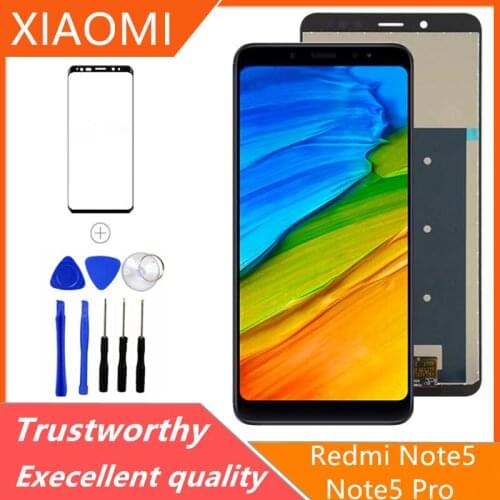 Original For Xiaomi Redmi Note 5 Redmi Note 5 Pro LCD Display 5.99"Touchscreen Digitizer with Frame