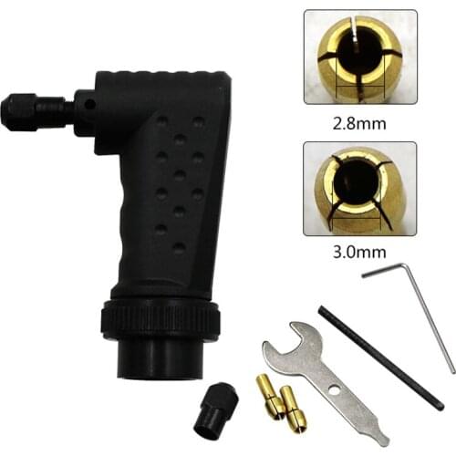 1 Set Rotary Tools Right Angle Converter Electric Grinder Right Angle Adapter for Abrasive Tool Electric Tool Accessories