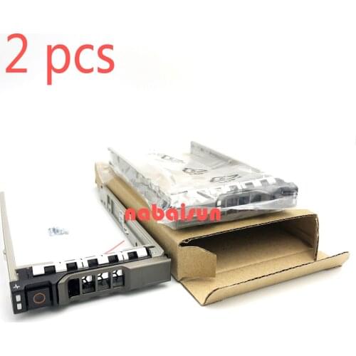 2 pack)NEW 08FKXC/8fkxc 2.5'' Caddy Ttay for Dell PowerEdge R730 R820 R920 SATA Server Tray SAS SATA HDD Caddy Bracket