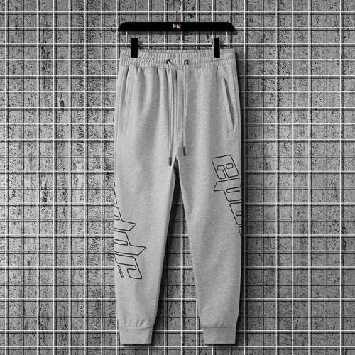 2021 Autumn Spring Black Grey Nylon Sweat Pants Sweatpants Streetwear Joggers Sport Oversize Harajuku Trousers MenS Fashion