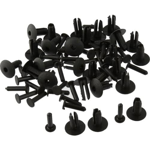 Car Clips Atuo Bumper Fastener Mounting Clips for BMW E30 E36 E46 Car Body Push Retainer Pin Car Fasteners 8mm Rivet Retainer