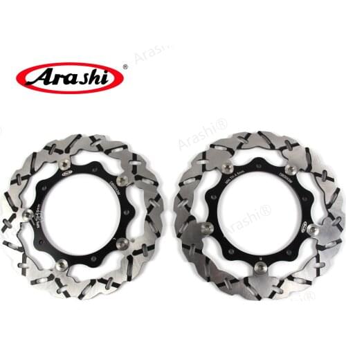 Arashi 1 PCS For YAMAHA X-MAX YP R 250 2005-2013 CNC Front Brake Disc Brake Rotors 2005 2006 2007 2008 2009 2010 2011 2012 2013