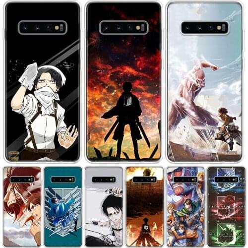 Shingeki No Kyojin Anime Phone Case For Samsung Galaxy A50 A70 A30S A51 A71 A10 A20E A40 A90 A20S M30S A6 A7 A8 A9 Plus Coque