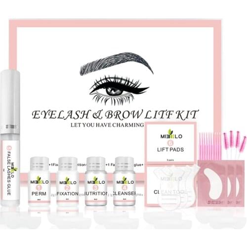 Dropshipping UpgradeProfessional Eyelash Lifting Set Eyelash Perm Eyelash Growth Perm Set Eyelash Lifting Tool Customizable Logo