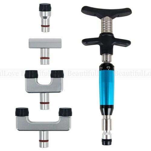 Chiropractic Adjusting Tool Therapy Corrector Spine Correction Massager 6 Level 4 Heads Health Care Manual Massage Gun Set NEW