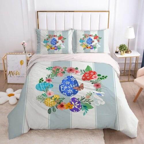 2/3pcs Duvet cover set pillow case Bedding set Queen King Euro Bed linens 220x240 140x200 240x260 Bed set Eastey round