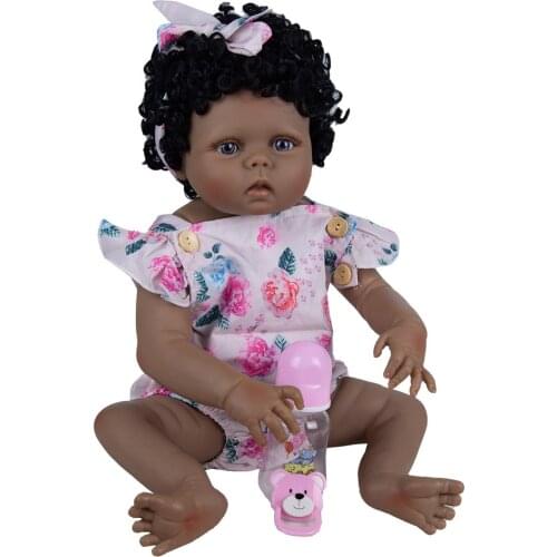 Clearance Beautiful 23 Inch Full Silicone Body Reborn Baby Toddler Dolls Bebe Alive Doll To Kids Birthday Gifts Toys