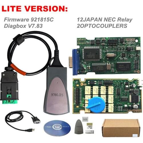 Lexia3 PP2000 Diagbox V7.83 921815C For Citroen/Peugeot Super Firmware 921815C Lexia 3 Full Chips OBD2 Car Diagnostic Tools Hot