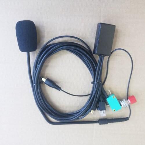 Mic speaker handsfree 8 pins for Motorola GM338,GM950,GM300,GM3188,GM3189,GM3689,GM340 etc car basic radio for taxi
