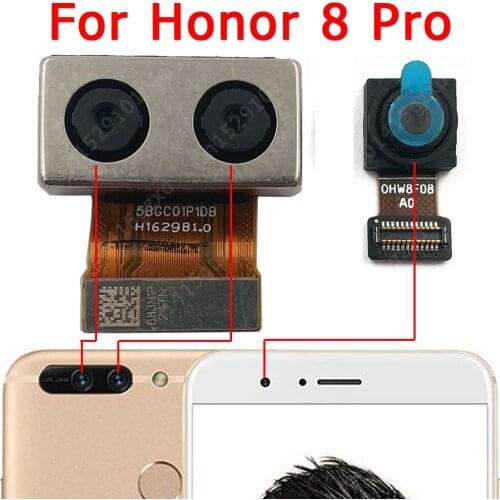 Original For Huawei Honor 8 Pro Front Rear Back Up Camera Frontal Main Facing Small Camera Module Flex Replacement Spare Parts