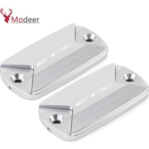 Motorcycle CNC Aluminum Front Brake Oil Fluid Reservoir Cover Cap For Honda CTX 700 700N 1300 CXT700 /N CTX1300 2014 2015 2016