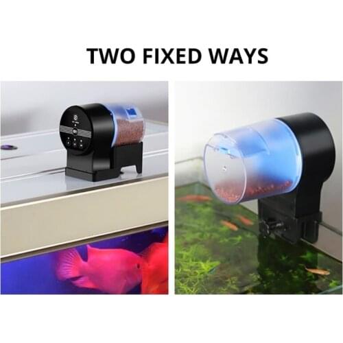 New Aquarium Tank Auto Fish Feeder Timer Digital LCD Automatic Food Feeding Electronic Fish Foods Feeder