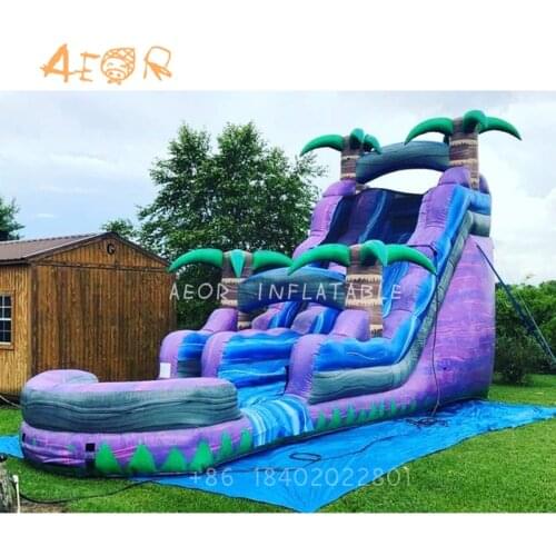 Portable Single Lane Slip n Slide Inflatable Games Inflatable Slide City Inflatable Water Slides