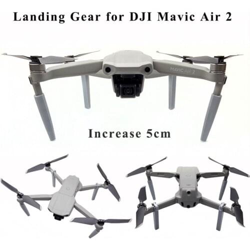 Landing Gear Leg Bracket Skid Heightened Shock-absorbing Stabilizer Protector Extend Leg for DJI Mavic Air 2 Drone Accessories