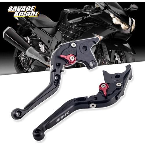Brake Clutch Levers For KAWASAKI ZZR 250 400 600 1100 ZZR 1200 1400 Motorcycle Accessories Adjustable Folding Extendable Levers