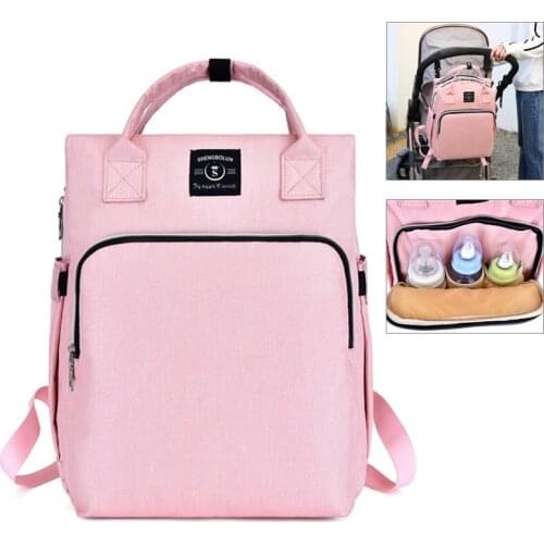 Maternity Bag For Babies Stroller Diaper Organizers Nursery Bolsas Large Mothers Nappy Insulation Storage Mommy Travel Backpack