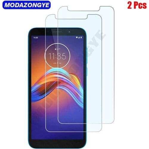 2 Pcs Tempered Glass For Moto E6 Play Screen Protector For Motorola MOTO E6 Play MOTOE6 E6Play Glass Protective Film