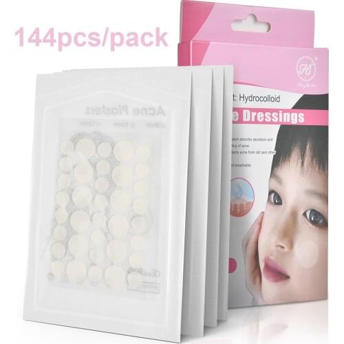 144pcs/pack Acne Pimple Patch Invisible Acne Sticker Blemish Treatment Acne Master Pimple Remover Face Skin Care Beauty Tool