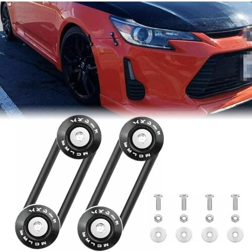 4PCS JDM Auto Bumpers Trunk Side Fender Hatch Lids Quick Release Fasteners Universal Fit Car Accessories