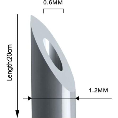 5 Pcs/set Metal Hollow Gas Needle Stainless Steel Fast Upper Bait Penetrate Earthworm Fishing Gear Accessories Tools