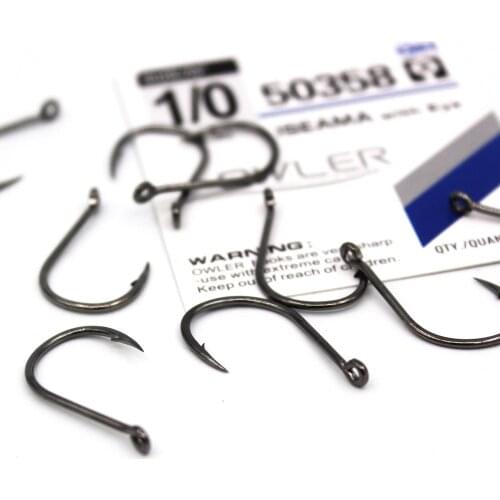 50358 1/0#-10# 10pcs/lot ISEAMA With Eye High Carbon ISE Fishing Hook Carp Catfish Anzol Peche Japan Tackle owner