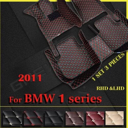 Car floor mats for BMW 1 series E82 120i 2011 （Hardtop coupe）Custom auto foot Pads automobile