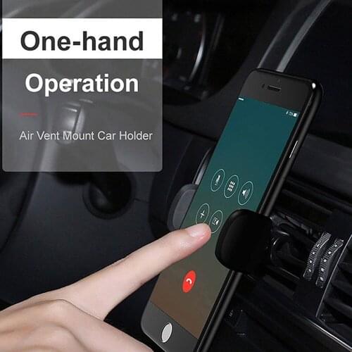 Air Outlet Mobile Phone Bracket Car Holder 360 Rotation Moible Phone Holder Air Vent Car Mount Cradle Stand Holder for IPhone