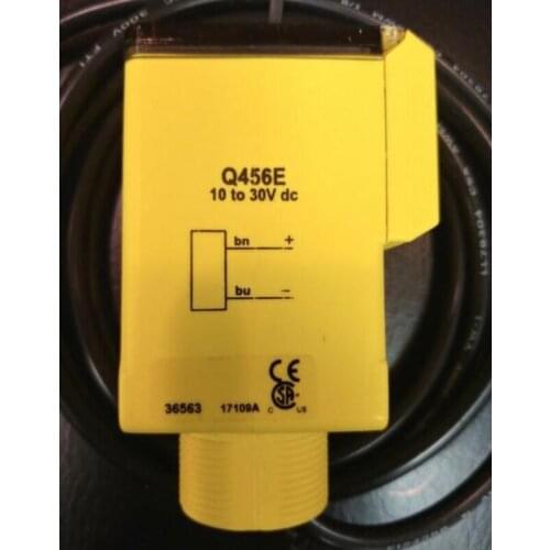 Q456E Sensor, Photoelectric, Opposed Sensing Mode, 200 ft., Infrared LED, 2 ms, 6 ft. 36563