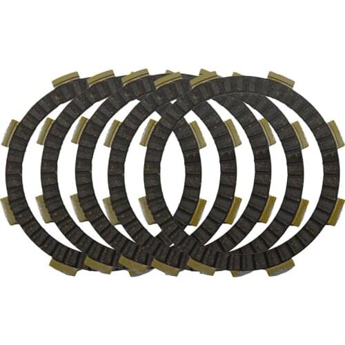 Motorcycle Engine Parts Clutch Friction Plates Kit For HONDA CG110 1977-1979 TRX250 1997-2001 TR200 1986-1987 #CP-00012