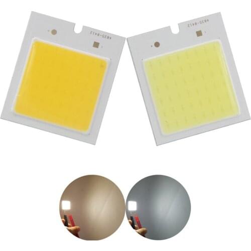 Hot sale Square allcob LED COB Strip moudle 40*35mm 12V DC 6W White Warm White LED FLIP Chip For indoor Reading Light Source