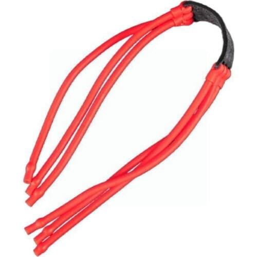 Red Slingshot Band Group Elastic Rubber Latex Powerful Replacement Catapult Supplies Shoot Fishing Sports Hunt Outdoor L4I8