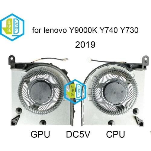 Laptop cooling fans pc for Lenovo Y9000K Y730 Y740 DFS2001055R0T ND85C11-18B03 DFS2011055E0T ND85C10-18B02 GPU graphics card fan