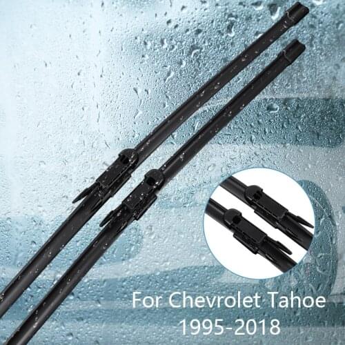 Wipers Blade ForChevrolet Tahoe 1995 1996 1997 1998 1999 2000 2001 2002-2018 Car Accessories For Auto Rubber Windscreen Wiper