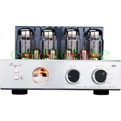 Cayin MT-45MK2 vacuum Tube amplifier，EL34 or KT88 tube class AB1 push-pull power amplifier TR~UL switch BIAS ADJ