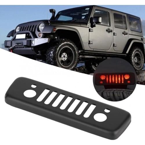 Car Tail Rear Brake Light Lamp Cover Trim Frame Fit for Jeep Wrangler JK 2007 2008 2009 2010 2011 2012 2013 2014 2015 2016