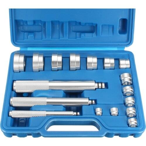 17PCS Aluminium Wheel Bearing Race Seal Drivers Bush Removal Tool Kit Hardware Shafts Bearing Tool Kit TP-0145