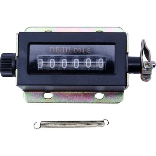 6 Digit D94-S Resettable Mechanical Pulling Count Counter High Quality