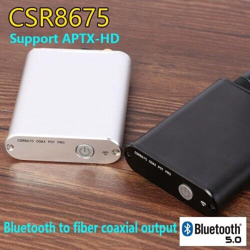 CSR8675 Bluetooth 5.0 24Bit/96K Aptx Aptx-HD LDAC Receiver Digital Audio Hifi Coaxial Optical SPDIF Wireless Adapter
