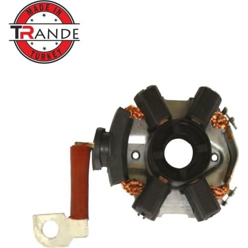 Starter Brush Holder with Carbon Brushes BSX 200-201 6x18x12,7/14,2 12 Volt Made In Turkey 1 004 336 518, 1 004 336 894