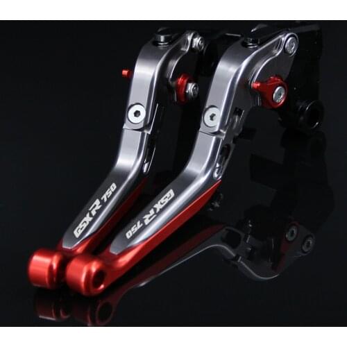 For SUZUKI GSX R 750 GSXR 750 GSXR750 1996-2003 2000 2001 2002 Folding Extendable Motorcycle Brake Clutch Levers Accessories