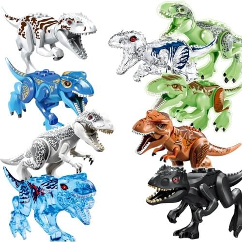 Jurassic Dinosaur Pterosaur Tyrannosaurus Rex Flying Dragon Velociraptor Building Blocks Childrens Toys Dinosaur Locking Toys